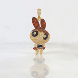 Dije Super Chica Rosada 12.35gr / 2 1/4 in / Oro Amarillo 18K ©