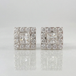 Topos Cubo Diamantes 2.2qts 6.3g / in / 10.25mm Oro Blanco 18K