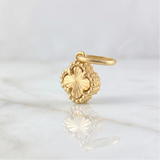 Dije Trebol 1g / 1/2 in Oro Amarillo 18K