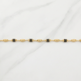Pulso Rustico Barril 3g / 7 3/4 in / 4mm Oro Amarillo 18K