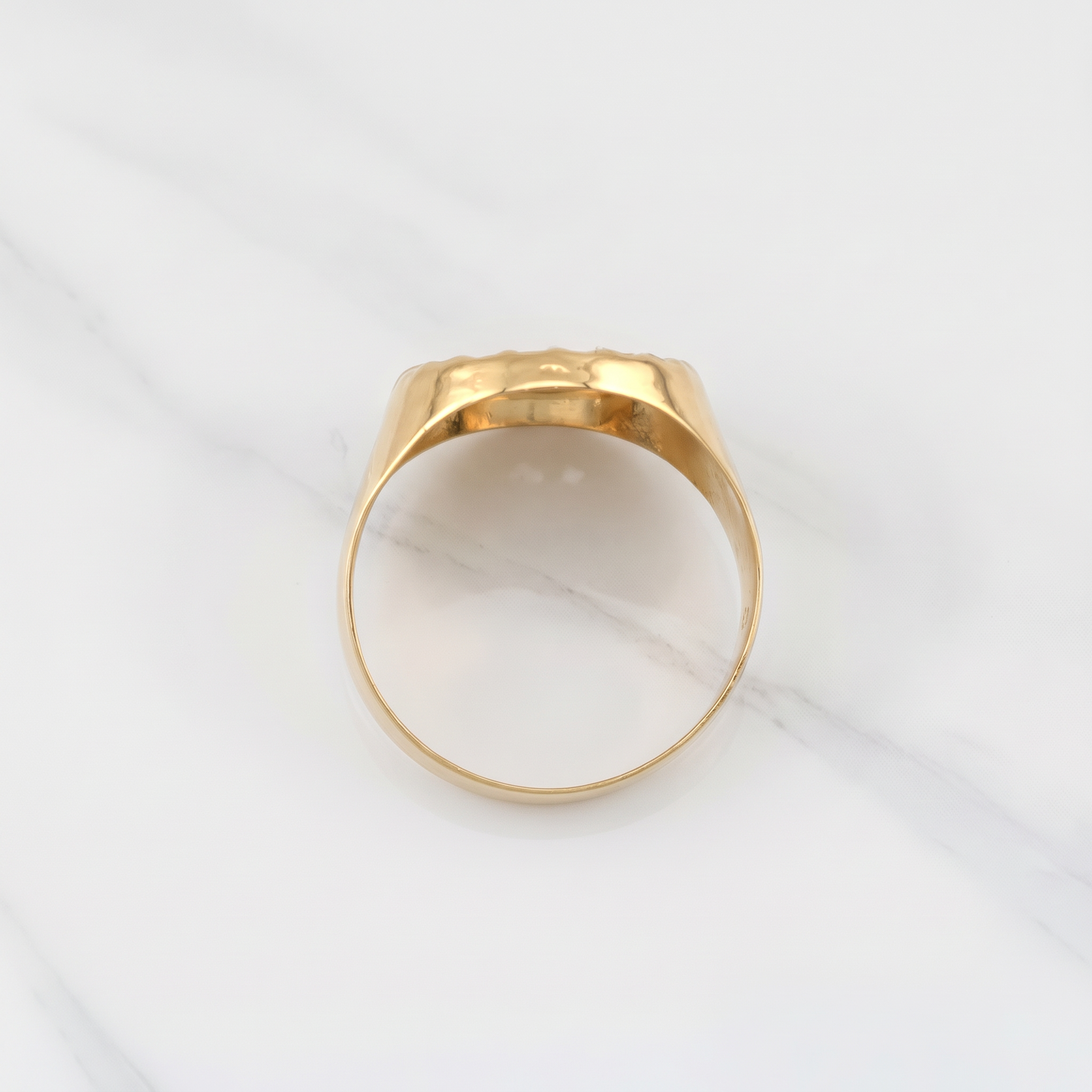 Anillo San Benito 3.5g / T8,5 Oro Amarillo 18K