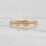 Infinity Ring 1.95g / T7.75 Yellow Gold 18K