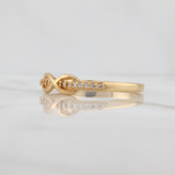Infinity Ring 1.95g / T7.75 Yellow Gold 18K