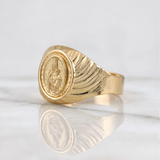 Virgin of Carmen Ring 3.5g / T11.25 Yellow Gold 18K