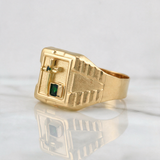 Anillo Cruz Clavo 3.2g / T10,5 Oro Amarillo 18K