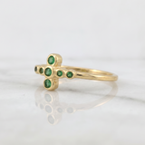 Cross Ring 1.65g / T4.5 Yellow Gold 18K