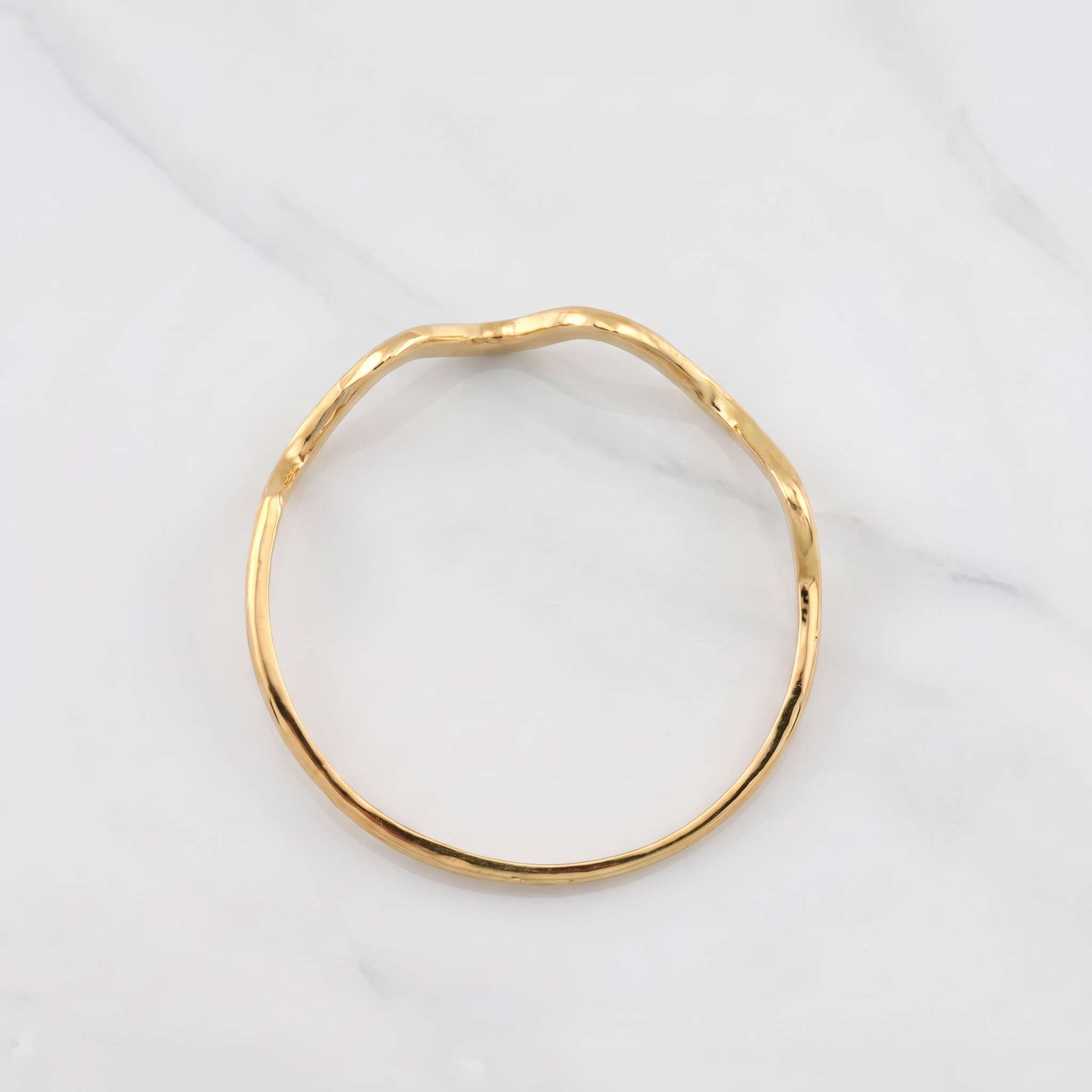 Partial Zig Zag Ring 1.05g / T8.75 Yellow Gold 18K