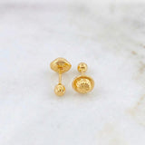 Topos Bola Diamantada 0.45g / in / 3mm Oro Amarillo 18K