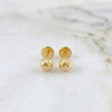 Topos Bola Diamantada 0.55g / in / 4mm Oro Amarillo 18K