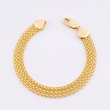 Pulso Chino 13.5g / 8 in / 8.9mm Oro Amarillo 18K