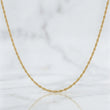 Cadena Lazo 1.1g / 24 in / 1.2mm Oro Amarillo 18K