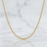 Cadena Escalera 1.45 g / 17 3/4 in / 1.12 mm Oro Amarillo 18K