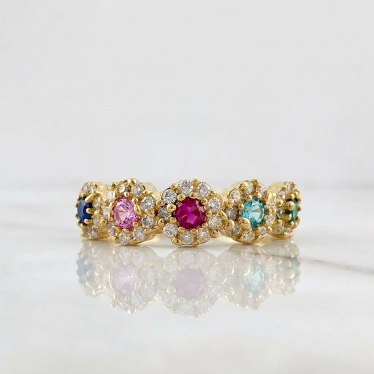 Dense Churumbela Ring 2gr / T6 / Yellow Gold 18K &