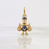 Pendant Duck Money Bags 1.55gr / 2.4cm / Yellow Gold 18K %