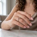 Dense Churumbela Ring 2gr / T6 / Yellow Gold 18K &