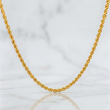 Cadena Lazo 6.65 g / 23 1/2 in / 2.6 mm Oro Amarillo 18K