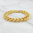 Pulso Cubano 18.65 g / 8 in / 12.4 mm Oro Amarillo 18K
