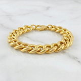 Pulso Cubano 18.65 g / 8 in / 12.4 mm Oro Amarillo 18K