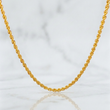 Cadena Lazo 2.9 g / 19 3/4 in / 2.2 mm Oro Amarillo 18K