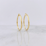Candongas Clau 4.05gr / 2 in / Oro Amarillo 18K