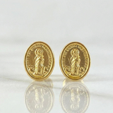 Topos Maria Auxiliadora 0.7 g / in / 9 mm Oro Amarillo 18K