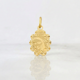 Dije Virgen María 0.7g / 3/4 in Oro Amarillo 18K