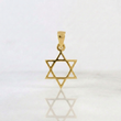 Dije Estrella de David 1.3g / 1 in Oro Amarillo 18K