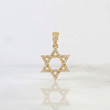 Dije Estrella David 1.55g / 3/4 in Oro Amarillo 18K
