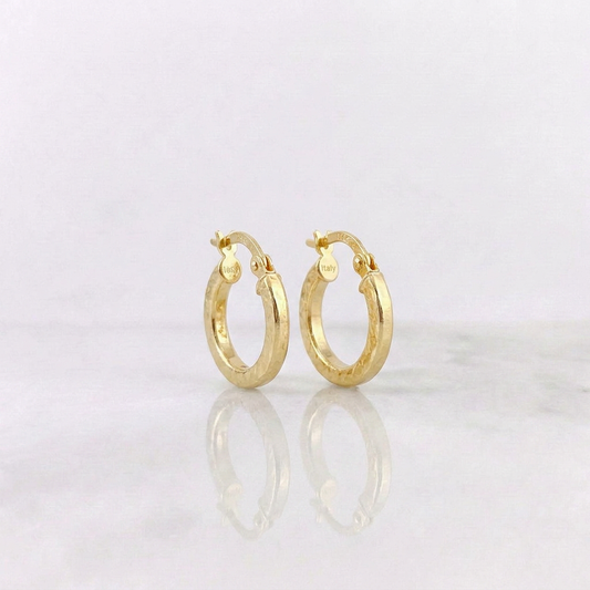 Candongas Emi 1.25 g / 1 in Oro Amarillo 18K