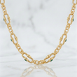 Rustic Spiral Scepter Chain Drawer 41.95g / 26 in / 6mm 18K Yellow Gold