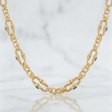 Rustic Spiral Scepter Chain Drawer 41.95g / 26 in / 6mm 18K Yellow Gold