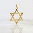 Star of David Pendant 2 g / 1 1/4 in 18K Yellow Gold