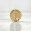 Pendant Charm Letter L 1.45gr / 1/2 in / Yellow Gold 18K ©
