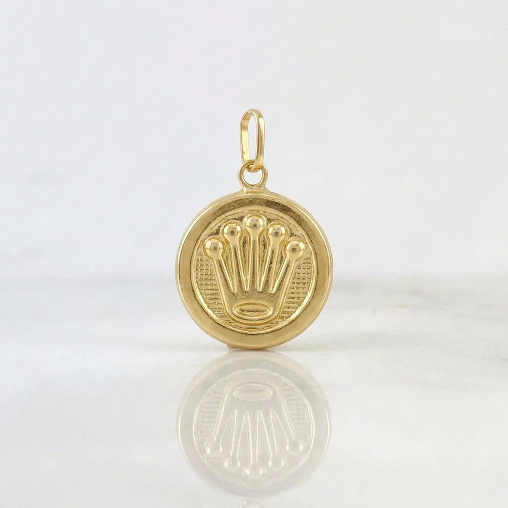Pendant Crown 0.4g / 1/2 in Yellow Gold 18K