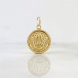 Pendant Crown 1gr / 3/4 in / Yellow Gold 18K %