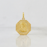 Dije Virgen María 0.9g / 3/4 in Oro Amarillo 18K