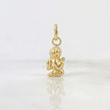Dije Ángel de la Guarda 0.2g / 1/2 in Oro Amarillo 18K