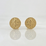 Topos San Benito 0.85 g / in / 5 mm Oro Amarillo 18K