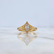 Solitaire Solitaire Marquise 4.94gr / Size 6 1/4 / Diamond 0.46 Qts Yellow Gold (Jewelry Offer) &