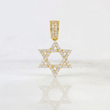 Dije Estrella de David 1.5g / 3/4 in Oro Amarillo 18K
