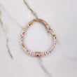 Pulso Estrella 5.35gr / 18cm / Caucho Colores Circones Blancos Oro Rosa &