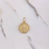 Pendant San Benito 1.9gr / 3cm / Yellow Gold Stamped &