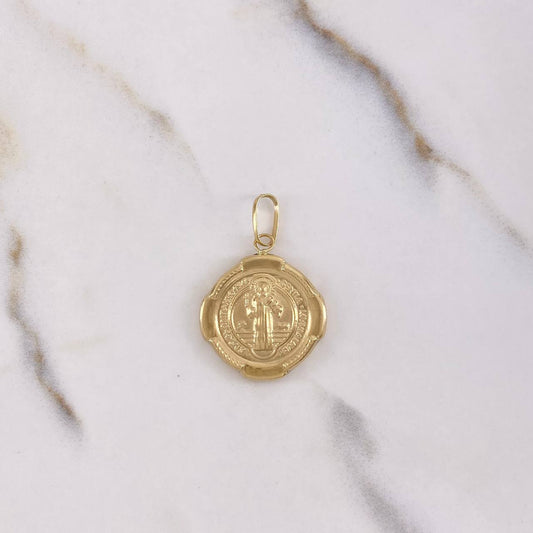 Pendant San Benito 1.9gr / 3cm / Yellow Gold Stamped &