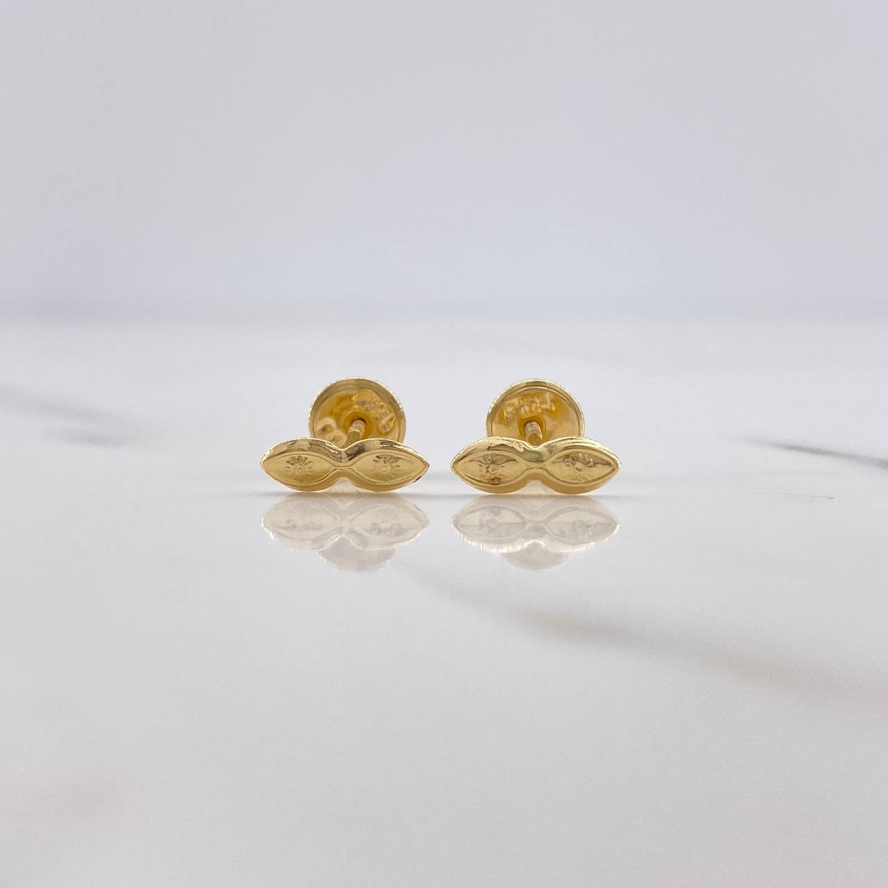 Topos Ojos Santa Lucia 0.45gr / Oro Amarillo $