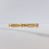 Candongas Tefi 2.75gr / 2.5cm / Punteadas Oro Amarillo 18K $