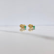 Topos GC 1.1gr / Esmeralda 12pts Oro Amarillo 18K (Joya) $