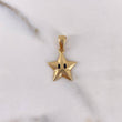 Pendant Star 1.45gr / 2.1cm / Smooth 18K Yellow Gold &