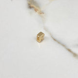 Pendant Letter R 0.65gr / 0.7cm / 3D Polished Yellow Gold $