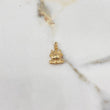 Dije Vaca 0.7gr / 2cm / Troquelado Oro Amarillo $