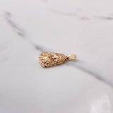 Pendant Christ Face 2.8gr / 2.5cm / Smooth Rose Gold $